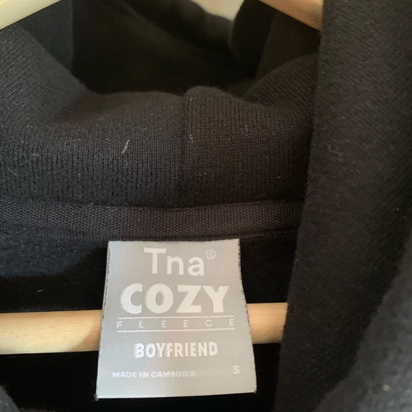 TNA Cozy Fleece Boyfriend Hoodie - Small - Picture 4 of 5